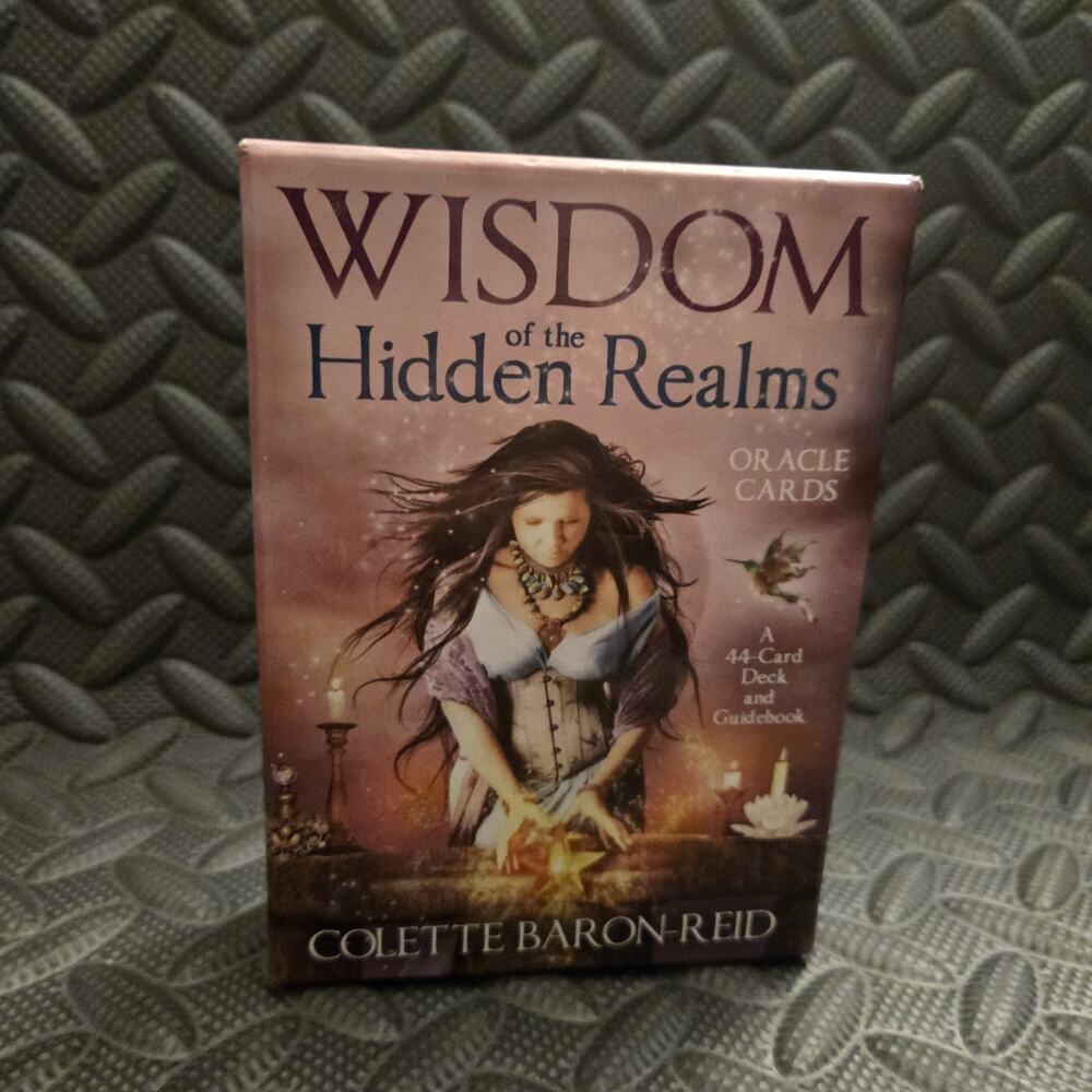 Wisdom of the Hidden Realms Oracle Cards by Colette Baron-Reid Deck & Guidebook